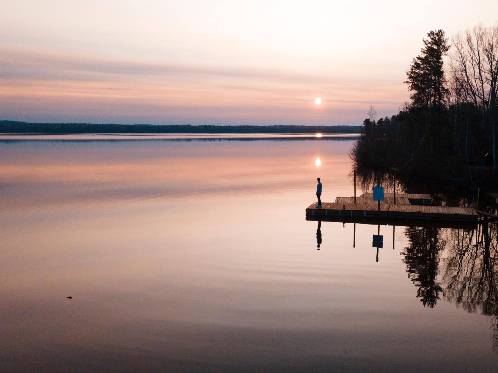 Auberge Du Lac Taureau Saint-Michel Esterno foto