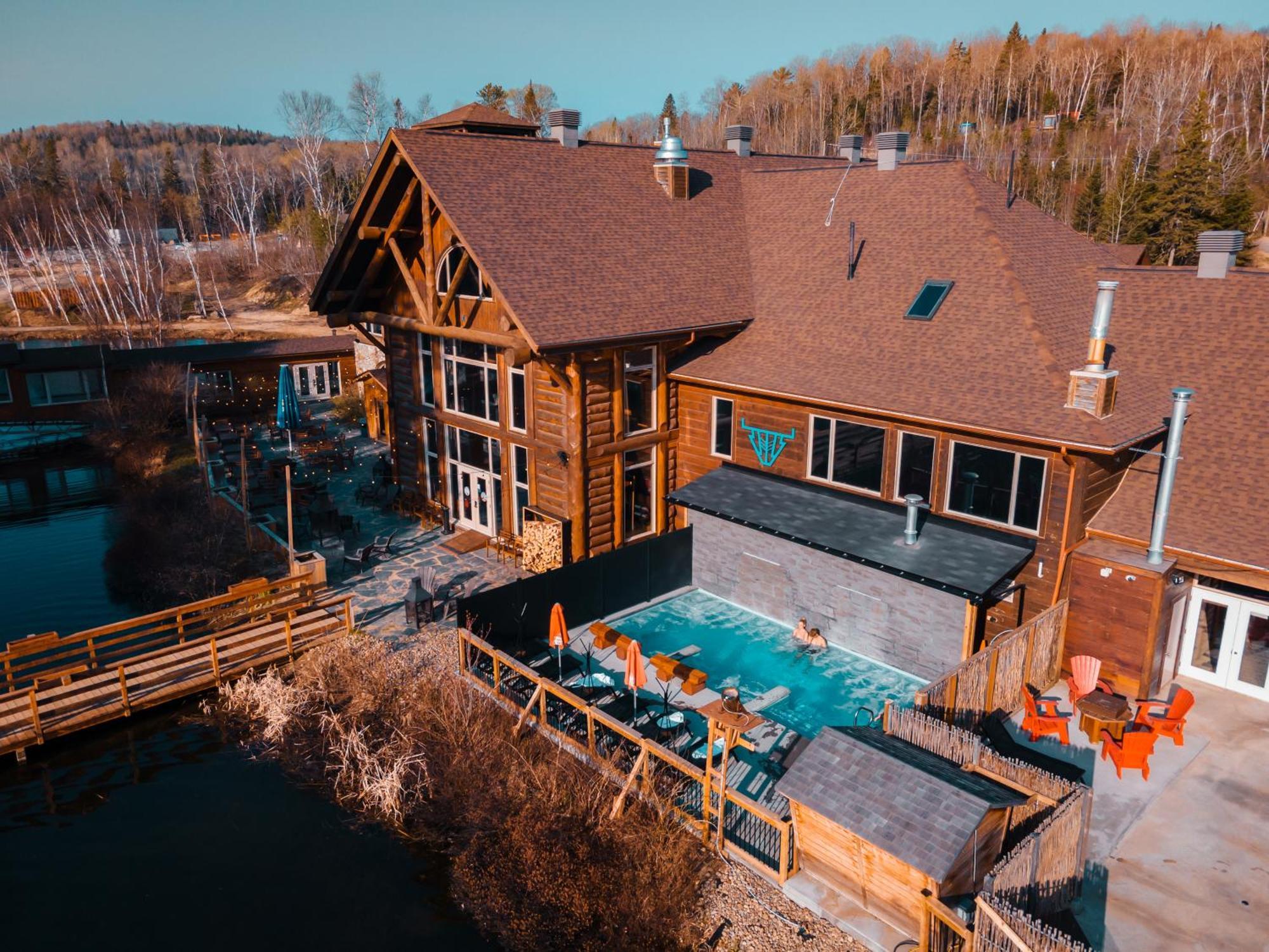 Auberge Du Lac Taureau Saint-Michel Esterno foto